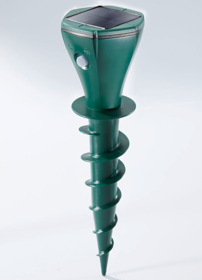 Mollenverjager met vijzel 