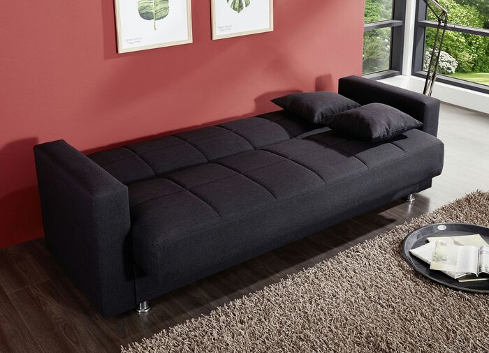 Klick-Klack-bank met decoratief kussen 