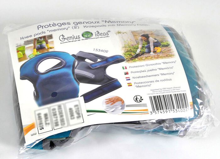 Kniebeschermers met traagschuim 