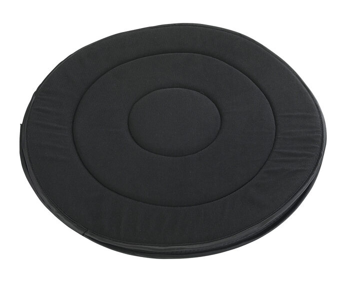 Draaikussen is 360° draaibaar ZWART