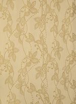 Overgordijn met bladpatroon 