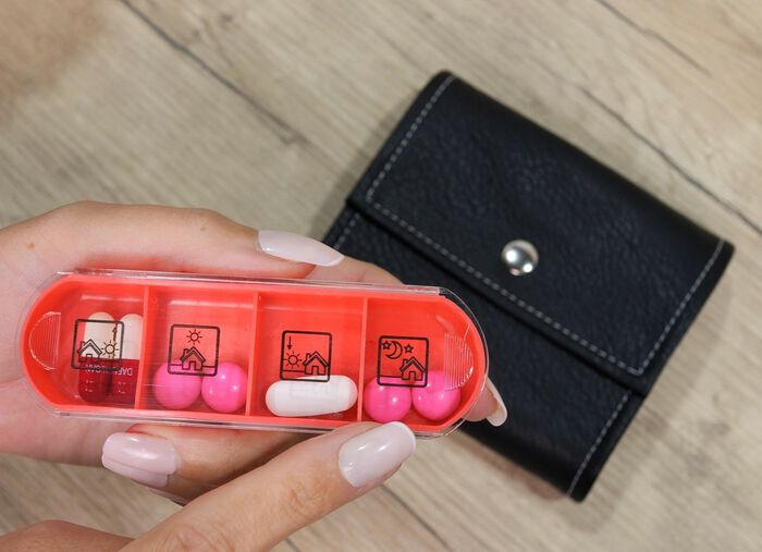 Wellys&reg; pillendoosje voor 7 dagen met etui 