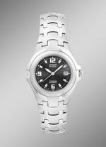 Dameshorloge met supertitanium bandkast 