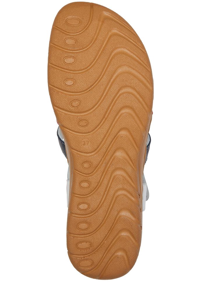 Gemini sandaal met bandjes van rundnappaleer 