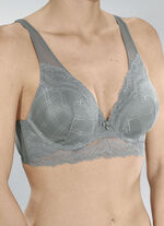 Sassa beugelbh met elastische kant aan de voorkant 