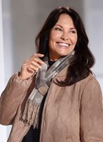 Sjaal met fantasiemotief 