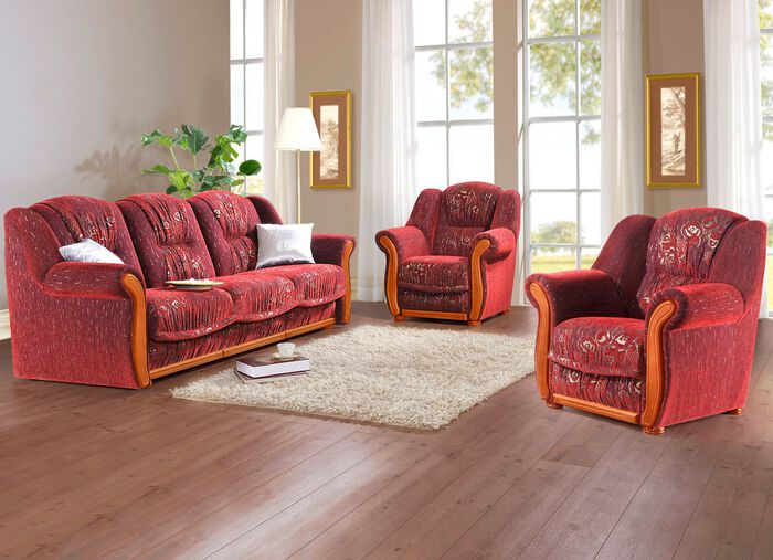 Gestoffeerd meubel met binnenveringbekleding BORDEAUX