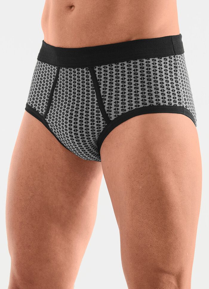 Verpakking van vier slips met zachte tailleband 