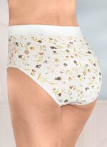 Vierpack corrigerende slips met verstevigde buikzone 