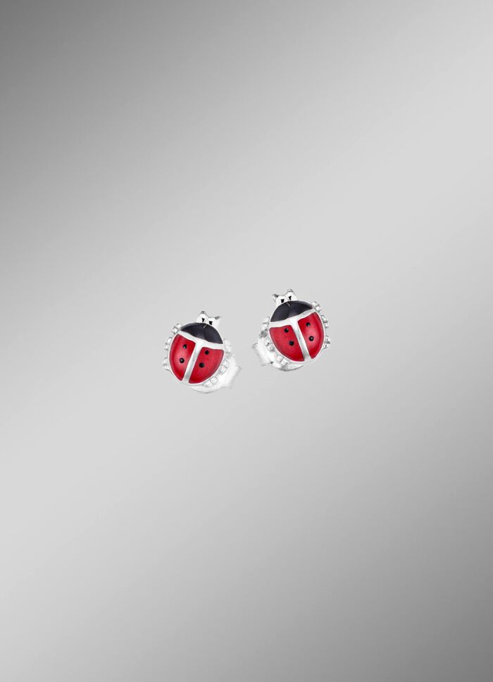 Lieveheersbeestje oorbellen 