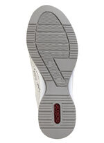 Rieker vetersneakers gemaakt van bedrukt synthetisch materiaal LICHTGRIJS-ZILVER