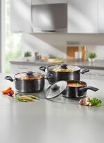 Elegant Pannenset "My Flamemaster GranitXpert" 