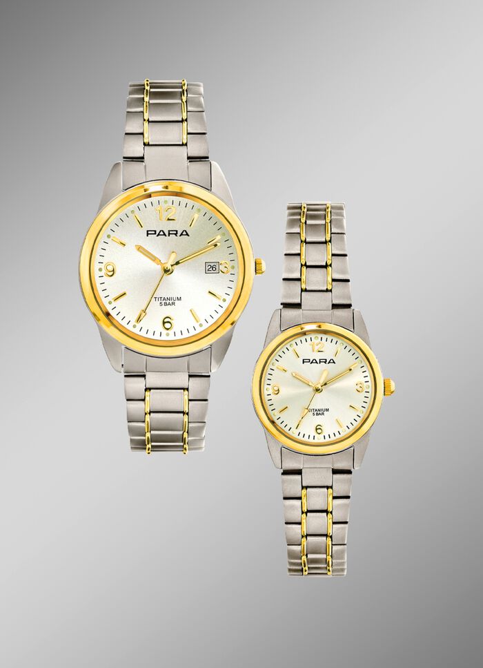 Klassieke partnerhorloges van het merk Para 