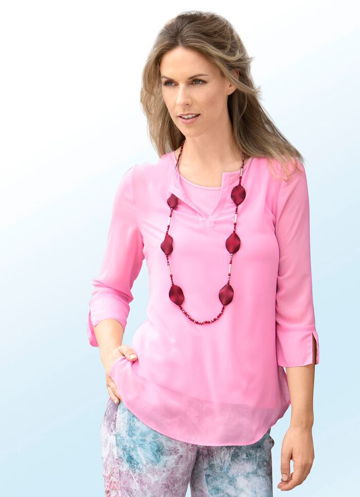 Tuniek in een 2-in-1-look 