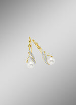 Oorbellen met zoetwaterparels 