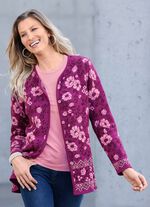 Vest met een sweetheart halslijn 