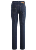 Jeans met een slimme zakoplossing DONKERBLAUW