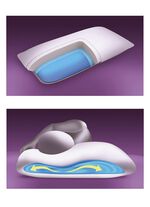 Comfort-waterkussen 2-delige set 