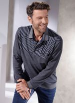 Poloshirt in 2 kleuren MARINE GRIJS