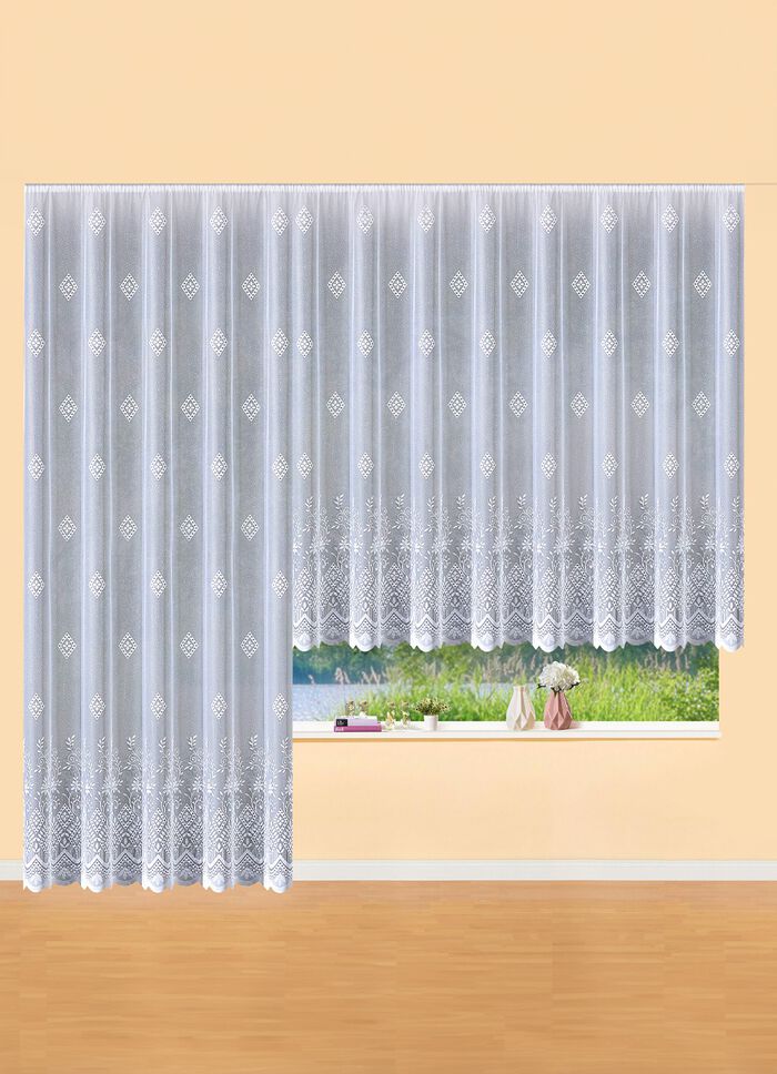 Combinatievriendelijk rolgordijn met universele rail 