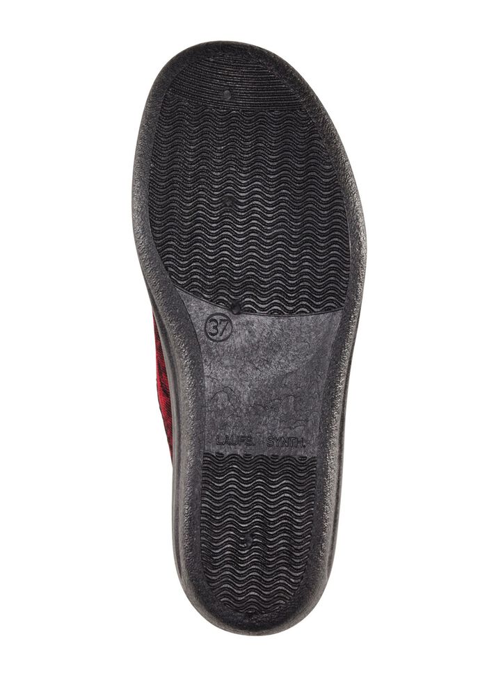 Klassieke damespantoffels, breedte H, met anatomisch gevormd voetbed 