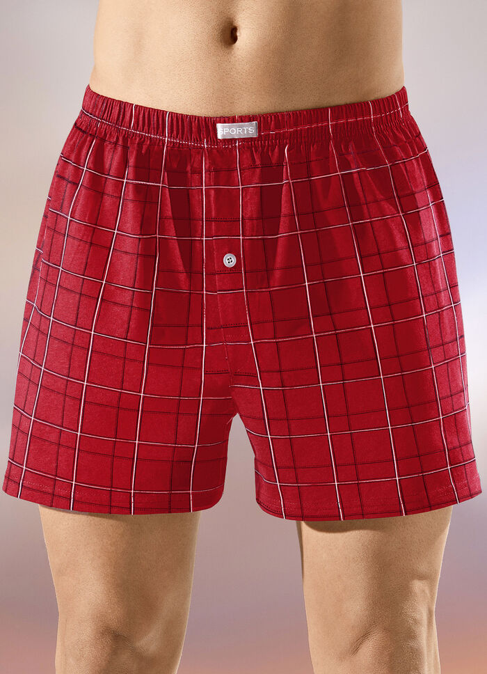 Multipack boxershorts met knoopgulp, kleurrijk 