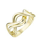 Moderne damesring in een geweldig design 