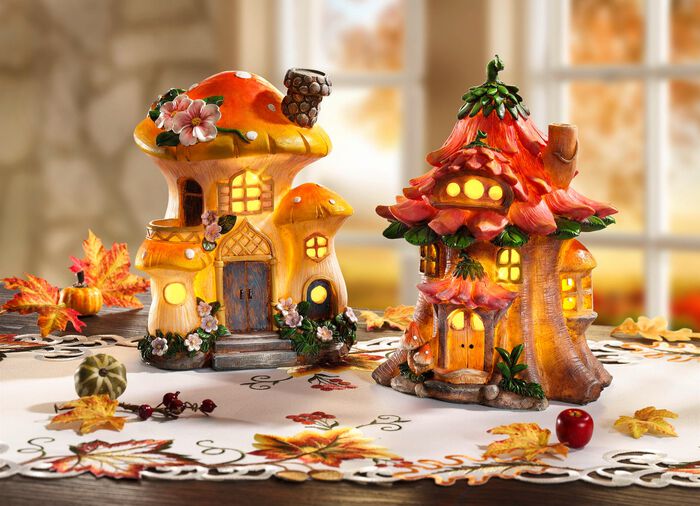 Verlichte dwerghuis LED-verlichting MULTICOLOR