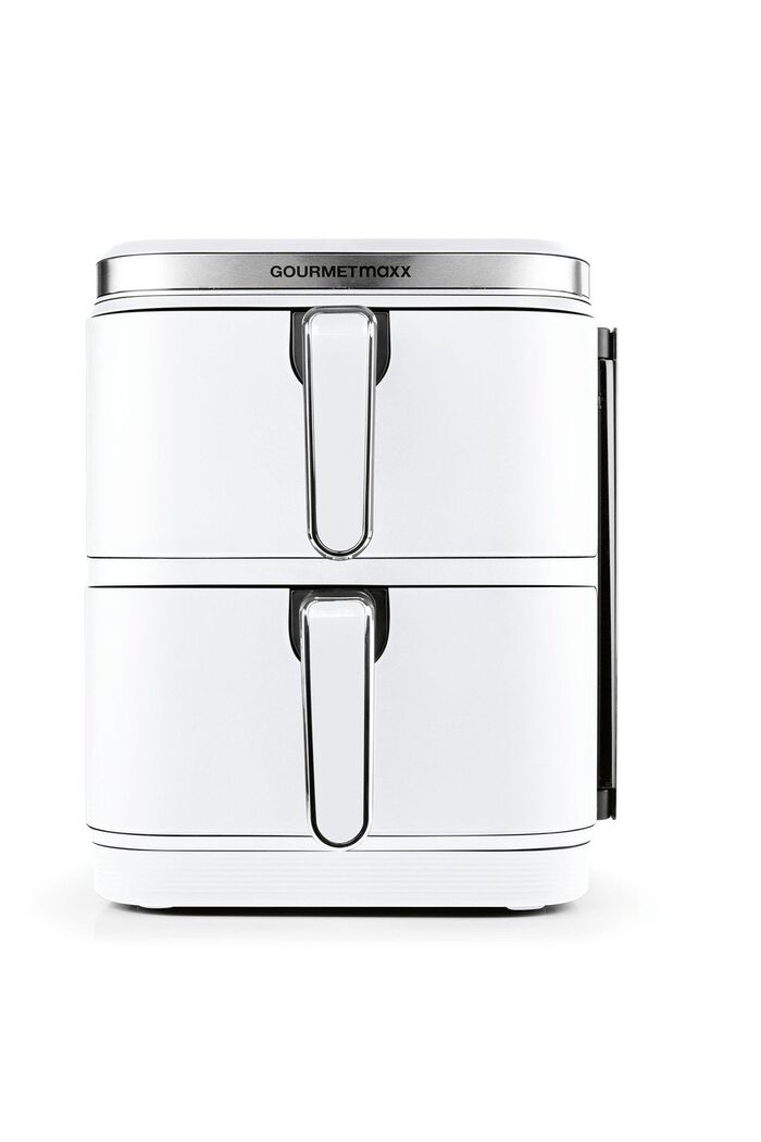 Digitale dubbelkamer heteluchtfriteuse &ldquo;FryUP&rdquo; WIT