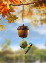 Eikel vetbollenhouder voor tuin, balkon of terras 