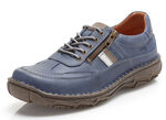 Veterschoen met contrasterende biezen JEANS