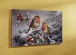 LED-canvasfoto op batterijen 