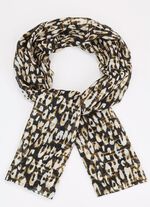 Sjaal met roofdierbontontwerp 