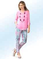 Broek in trendy batik-look 