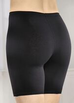 Set van drie lange broeken met elastaan 3X ZWART