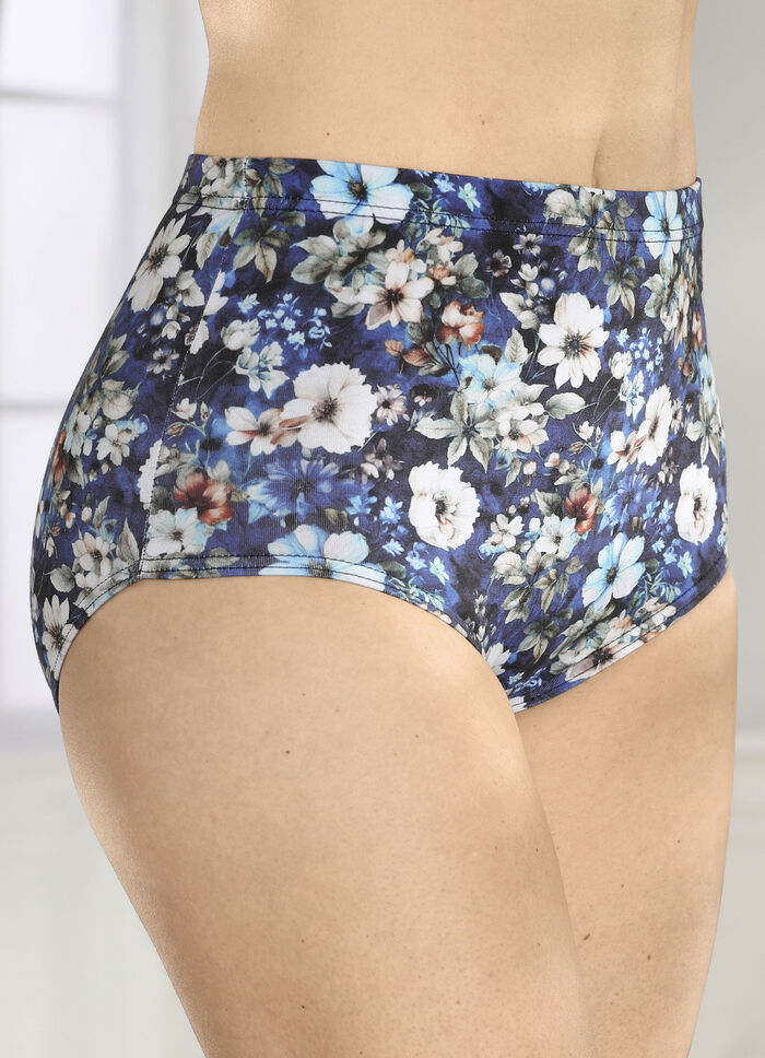 Laurina drie-pack slip met elastische tailleband 