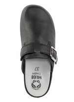 Mubb, klassieke damesklompen, Wete H, met uitneembaar voetbed SCHWARZ