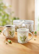 Mokken met handvat, set van 2 