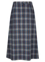 Rok met apart ruitdessin 