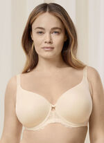 Triumph Amourette beugelbh met elastische kant CR&Egrave;ME