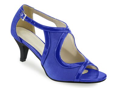 Uitzonderlijke sandaal met gevoerde leren binnenzool 