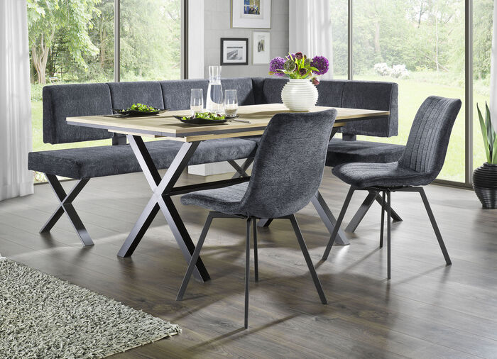 Hoekbankset, 4-delig 