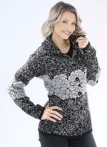 Vest van een gebreide mix 