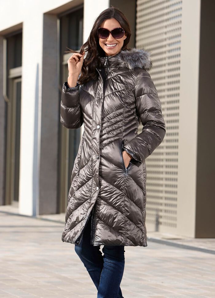 Jas met afneembare capuchon 