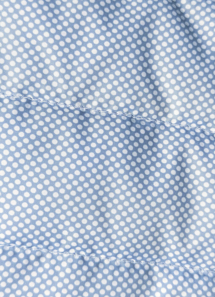 Jas met een opvallend minimalistisch design HEMEL BLAUW-WIT