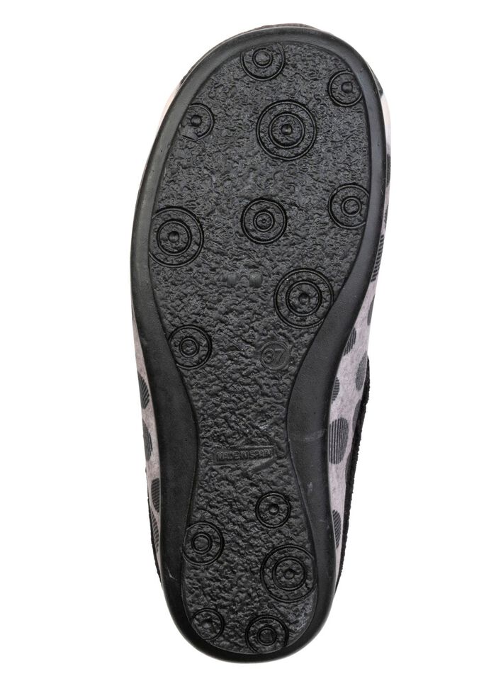 Laurina, klassieke damespantoffels, met kattenmotief 