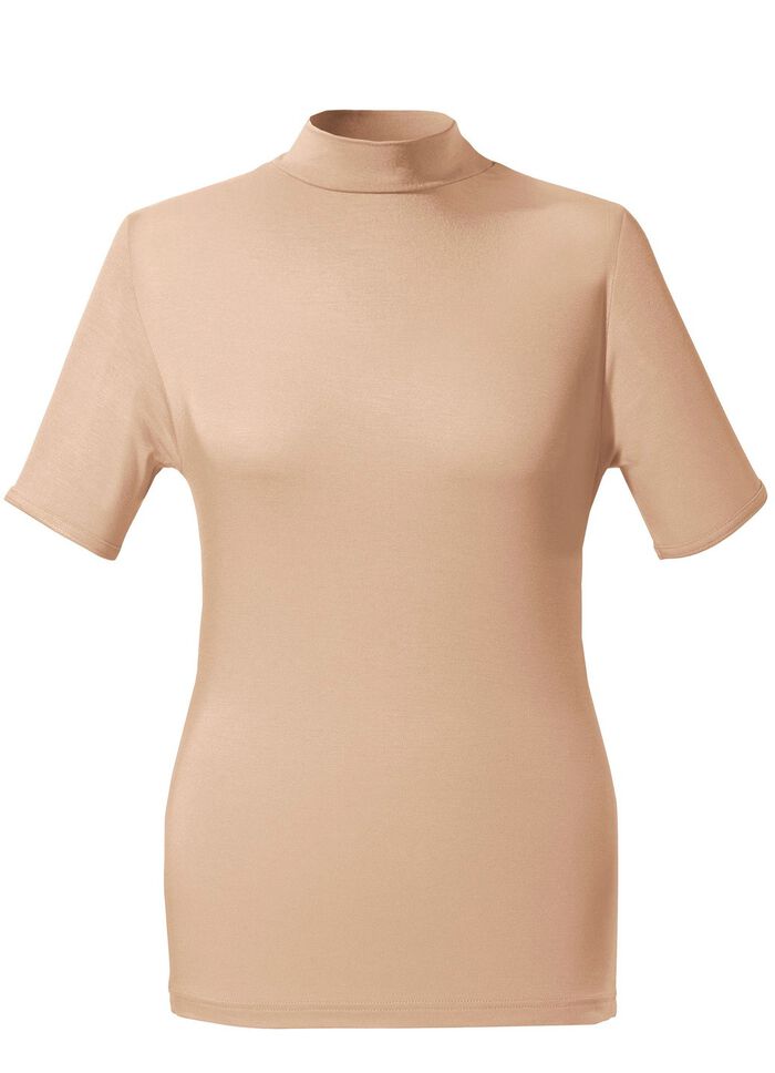 Twee-pack overhemden met opstaande kraag en korte mouwen 