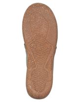 ELENA EDEN, gevoerde dameslaarzen, breedte G, met uitneembaar voetbed OLIJFGROEN