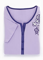 Twee-pack nachthemden met kortere pasvorm 