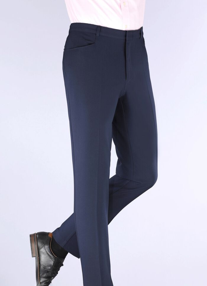 Broek "Klaus Models" met elastische tailleband in 3 kleuren 